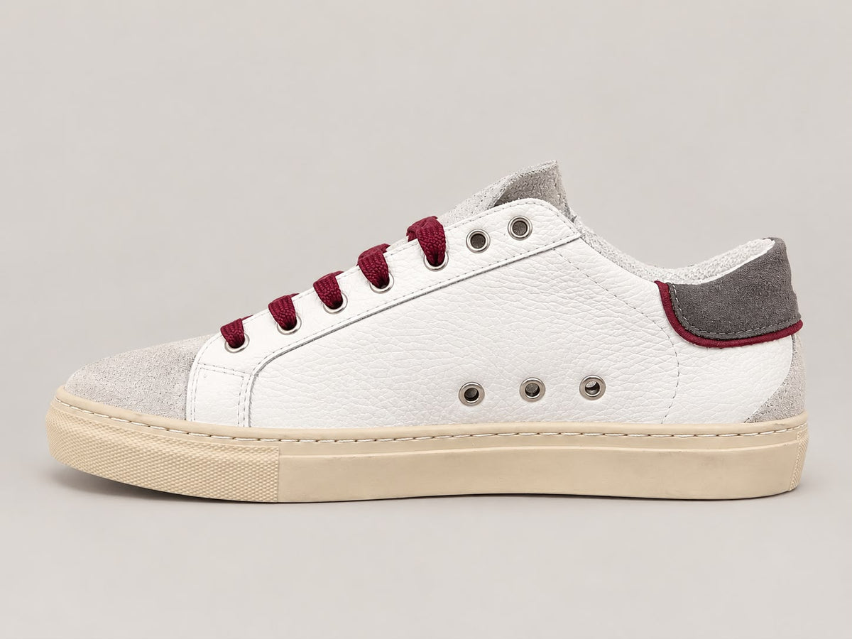 Sneakers V2 – Bordeaux & Antracite